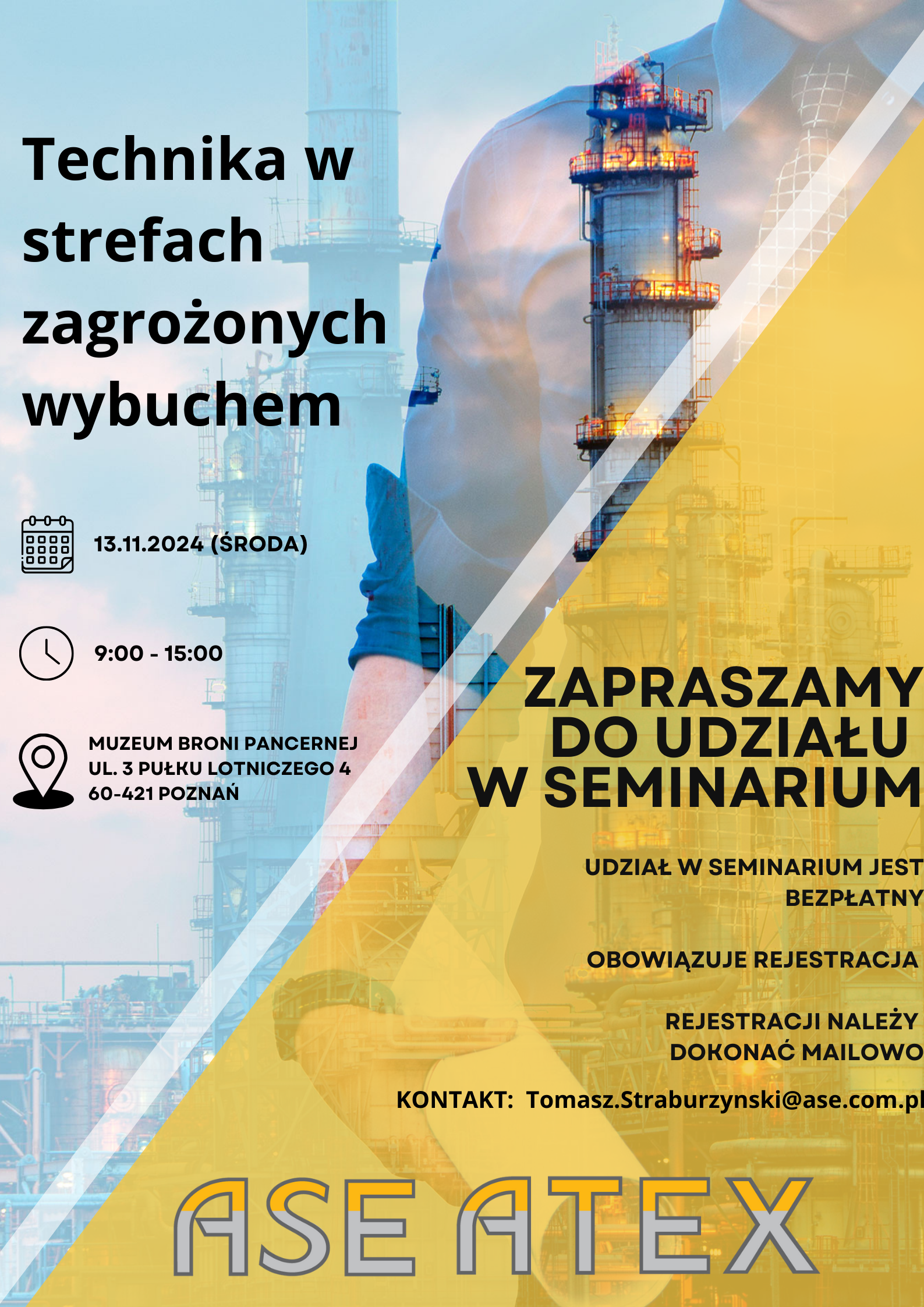 Seimnarium techniczne Poznan 13112024 plakat 3